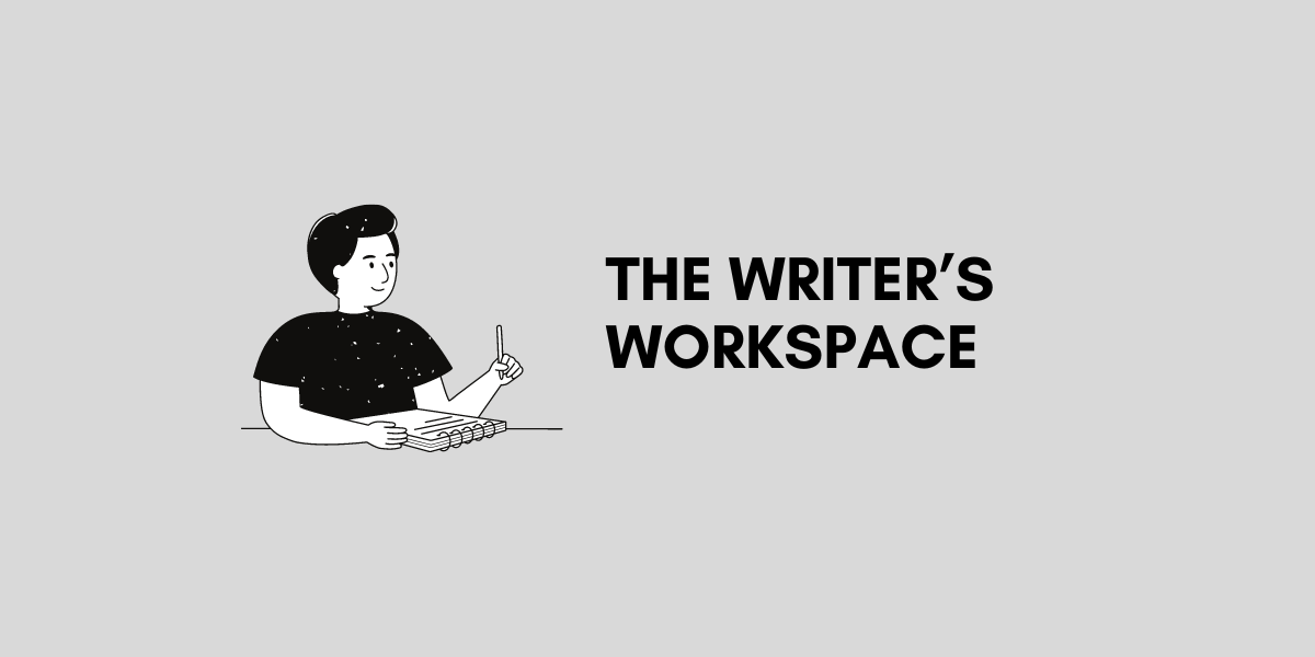 the writer's workspace notion template